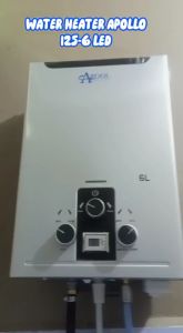 APOOL WATER HEATER GAS LPG APL 125-6L PEMANAS AIR KAMAR MANDI/PEMANAS KAMARAIR MANDI GAS MURAH/PEMANAS AIR KAMAR MANDI PALING MURAH/WATER HEATER GAS MURAH/WATER HEATER PEMANAS AIR MANDI ORIGINAL BERGARANSI RESMI PALING MURAH!!!