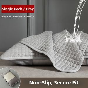 Dust Mite & Sweat Resistant Cotton Pillow Protector Pair