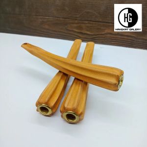 pipa once kayu kemuning emas model belimbing segi delapan h643