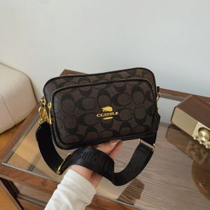 2026 Elegant Fashion Circular Pattern Crossbody Shoulder Bag Retro Adjustable Strap Bag For Spring Summer Daily Work Social