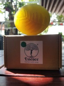 Xà bông thủ công Trị Gàu ESSENCE | KHỔ QUA RỪNG + NGHỆ + TINH DẦU THẢO MỘC