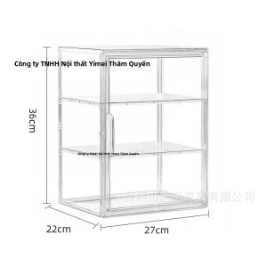 Hộp Trưng Bày Đồ Chơi Bù Bù Lãm Hộp Đựng Đồ Chơi Bằng Nhựa PVC Trong Suốt Chống Bụi Hộp Đựng Đồ Chơi Búp Bê Modern Và Đơn Giản
