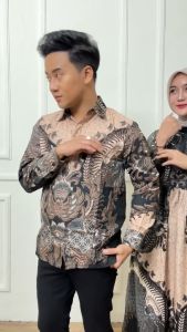KEMEJA BATIK PRIA DEWASA LENGAN PANJANG KUALITAS PREMIUM TERBARU SIZE M L XL XXL KATUN REGULER FIT