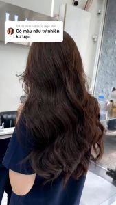 Thuốc nhuộm tóc nâu thuốc nhuộm tóc tại nhàthuốc nhuộm tóc Nâu Tự Nhiên không tẩy tặng kèm oxy trợ dưỡng và bao tay Beautiful Hair