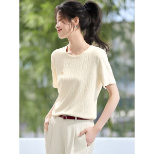 MOHANYIMEI | Elegant Short Sleeve T-shirt