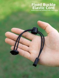 Elastic Adjustable Trekking Pole Fixing Clip