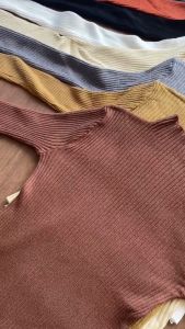 Inner Rajut Termurah Baju Dalaman Turtleneck Knit Manset