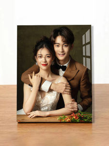 Wedding Photo Photo Frame Fancy Photo Customization Wedding Photo Family Portrait Baby Photo Creative Multi-Palace Grid Table Ornaments