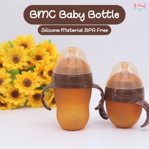 Silicone Baby Milk Bottle Feeding Bottle CABANI K302 Botol Susu Silikon Anti-Colic Drop Proof