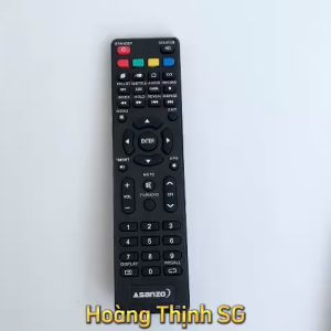 Remote điều khiển tivi Asanzo XLL23 Mẫu 01 điều khiển TV Asanzo XLL23 Mẫu 02 - Tặng kèm pin