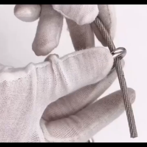 304 stainless steel Wire Rope Clip Wire Rope U-Clamp Card Clamps wire rope clamp head wire rope tensioner