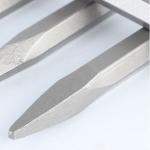 Makayo ดอกสกัดปากแบน ดอกสกัดปากแหลม​ ดอกแย็กปูน ดอกสกัดคอนกรีต  วัสดุเหล็ก 14x250mm Electric chisel head