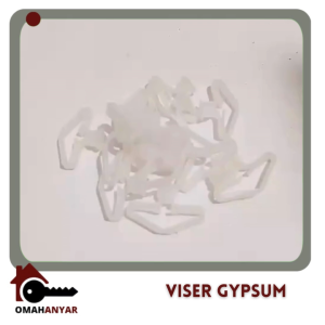 Viser Gypsum 1 PLASTIK Holo Pipa Kotak Tanpa skrup 100pcs