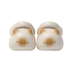 chikoku | Cute Cartoon Caramel Cat Paw Slip-Resistant Soft-Bottom Sandals