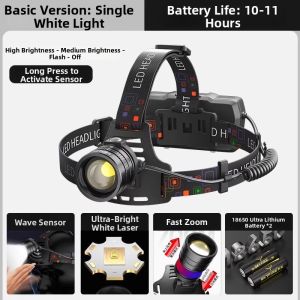 SKY FIRE | High Power Long Battery Life Outdoor Headlamp