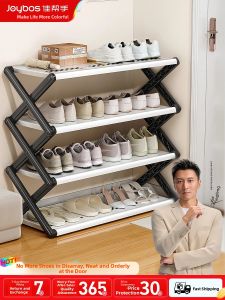 Foldable Large Capacity Multi-layer Shoe Rack Easy to Use Indoor Outdoor Home Entryway Shoe Stand Jia Bao Assistant