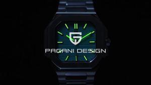 2025 PAGANI DESIGN New V2 Mens Square Quartz Watch Top Luxury Sports Waterproof Sapphire Stainless Steel Quartz Watch