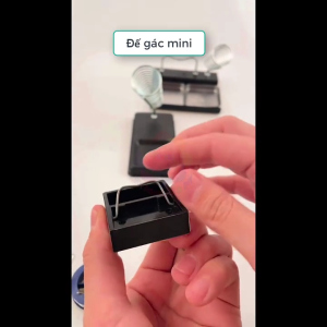 Đế gác mỏ hàn kèm bọt biển giá đỡ tay hàn gập mở đa năng chịu nhiệt để nhựa thông bọt biển cho điện thiết bị hàn thiếc