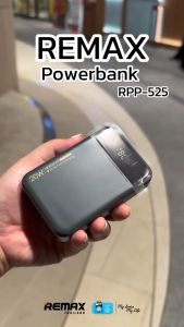 Remax Power Bank Wireless รุ่น RPP-525 ความจุ 10000mAh แบตสำรอง ชาร์จไร้สาย พอร์ต Type-c ประกันศูนย์ไทย มาตรฐาน มอก.