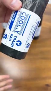 High-Quality Trash Bag Biodegradable Trash Bag Garbage Bag Black (Small/Medium/Large/XL/XXL)