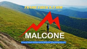 Frame Fiber Tenda Dome 85 mm Pjg 60 cm