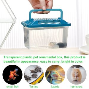 Transparent Feeding Aquarium & Goldfish Tank Pet Products: A Comprehensive Guide