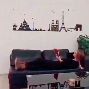 Stiker Dinding Tema Peta Dunia | Wall Sticker Map | Dekorasi Rumah Aesthetic