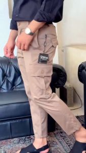 Celana Sirwal Laa isbal Berkantong 6 Model Angkle pants celana cingkrang premium Cargo