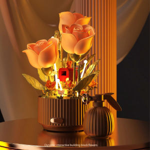 【สวนลับ】ดอกกุหลาบไฟฟ้าที่จำลองการบานของดอกไม้ เหมาะเป็นของขวัญสำหรับแฟนหรือเด็ก ใช้รดน้ำด้วยกระบอกฉีดน้ำเพื่อจำลองกระบวนการบานของดอกไม้ ดอกกุหลาบไฟฟ้า🌹