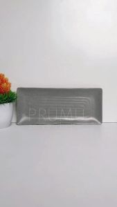 PRUMU Melamine Stone Piring Persegi Panjang 12 inch - Piring Saji - Piring Cafe - Piring Restoran - Piring Besar - Piring Sushi - Golden Dragon P6512A