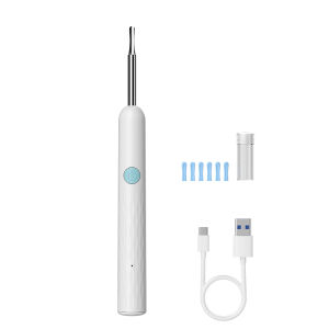 WiFi Endoscope Otoscope 4.2mm 1080P HD Camera for IOS/Android Ear Scope Cleaning Picker with Ear Wax Removal Tools