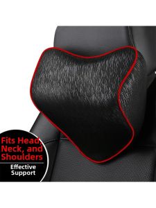 Breathable Comfort Memory Foam Neck Pillow with Adjustable Travel Suite