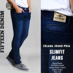 TURUN HARGA - Celana Panjang Jeans Pensil Pria Skinny / Celana Jeans Pria Dewasa Skinny Fit / Celana Kekinian terbaru BIRU GELAP HITAM PEKAT BIRU MUDA ABU GELAP