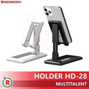 Promo Stand Holder Lipat HD28 Folding Desktop Phone Liftable Foldable Universal Penyangga Dudukan HP Tablet