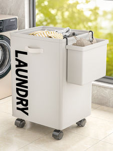 SUOBAI | Large Capacity Mobile Dirty Clothes Basket