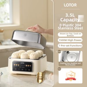 Plastic-free Multi-functional Electric Steamer 1unit