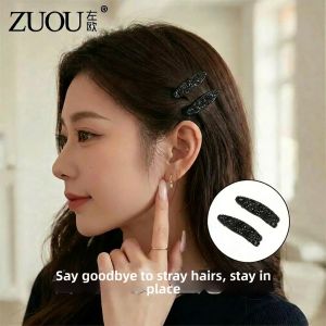 ZUOOU | Premium Side Crystal Forehead Hair Clip Headwear