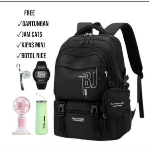 Banyak Bonusnya Tas Ransel Fashion Hello Bj 5in1 Ransel Anak Sekolah SD SMP SMA
