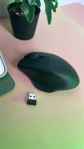 GOOJODOQ Bluetooth Wireless Mouse & 2.4G 4000 DPI Optical Sensor 6 Mute Buttons For Tablet Laptop PC
