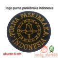 BORDIR LOGO  PPI/PURNA PASKIBRAKA INDONESIA. 