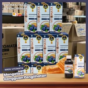 Bisa COD Vitomata Madu Herbal Obat Mata Minus Buram Berair dan Katarak Ampuh