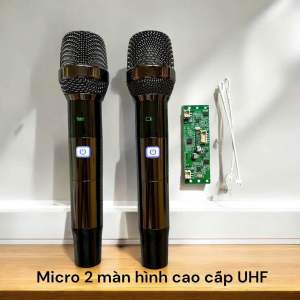 Micro Lắp Loa kéo Từ Neo Cao Cấp KS222 PRO New 2025 Mic Chống Hú Hát Rất Nhẹ Hút Âm Tốt Bắt Sóng Mạnh