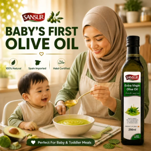 Baby Olive Oil 250ml Extra Virgin Olive Oil Spain Cold Pressed For Baby First Meals