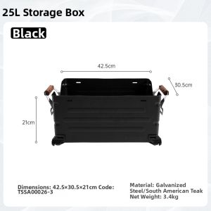 TNR | Outdoor Folding Multifunctional Storage Box