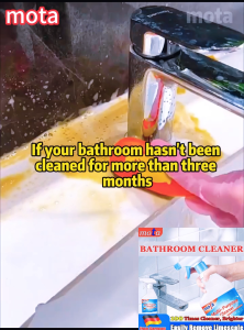 【2025 Upgrade】Multifunctional Cleaner Powerful Stain and Limescale Remover Toilet Glass Tile Wall Bathroom Kitchen Cleaner Spray 500ML