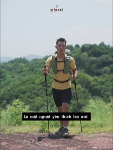Gậy leo núi rút gọn hợp kim nhôm chính hãng Aonijie E4215 bền nhẹ leo núi chạy trail trekking kích thước điều chỉnh linh hoạt