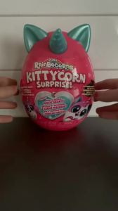 ZURU Rainbocorns corn Surprise Series Magic Glowing Cat Eye Collectible Plush Stuffed Animal Jelly Slime Poop Girl Toy Gift