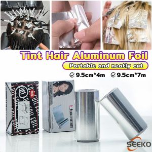 Seeko 1 Roll Aluminum Foil for Hair Highlights Perm Tint Hair Nail Art Salon Tools Hairdressing Accessories 9.5cm×4m 9.5cm×7m