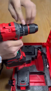 24H Shipped-Mil-M18 FUEL™Cordless Drill NEW2026 Hammer Drill Impact Wrench Hand Drill Electric Screwdriver Portable Rechargeable Lithium Battery Impact Drill Screw Driver Power Tool Set