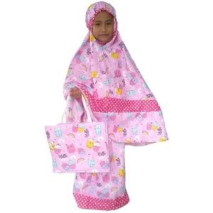 MUKENA ANAK BOBA TERBARU ADA TAS DAN SAJADAH/MUKENA CANTIK/MUKENA ANAK BOBA HALUS ADEM MURAH